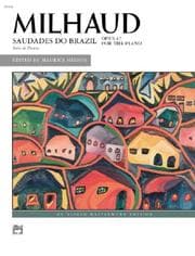 Tapa de Milhaud -- Saudades do Brazil