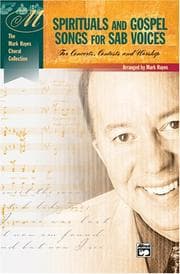 Tapa de Spirituals and Gospel Songs for SAB Voices