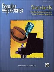 Tapa de Popular Performer Standards (The Best Selections From The Great American Songbook) (Popular Performer Series)