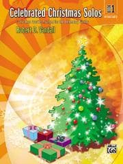 Tapa de Celebrated Christmas Solos, Book 1
