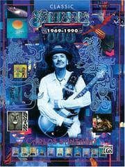 Tapa de Classic Santana (1969-1990) Authentic Guitar Tab Edition