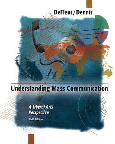 Tapa de Understanding Mass Communication