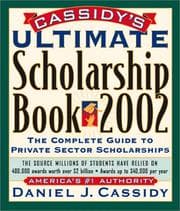 Tapa de Cassidy's Ultimate Scholorship Book 2002