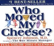 Tapa de Who Moved My Cheese 2003 Block Calendar