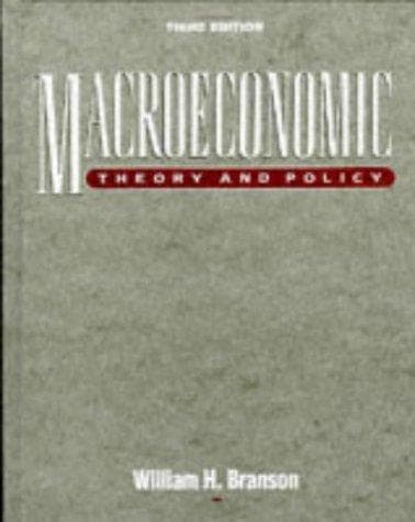 Tapa de Macroeconomic Theory and Policy (3rd Edition)