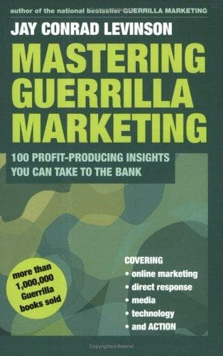 Tapa de Mastering guerrilla marketing