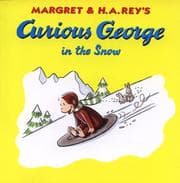 Tapa de Curious George in the snow