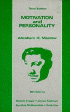 Tapa de Motivation and personality