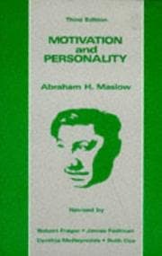 Tapa de Motivation and personality