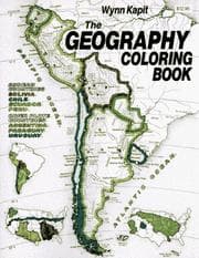 Tapa de Geography Coloring Book