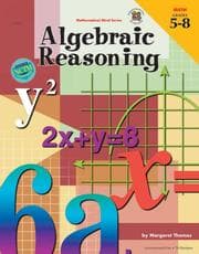 Tapa de Algebraic Reasoning, Grades 5 to 8 (Mathematical Mind)