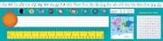 Tapa de Contemporary Cursive, Intermediate (All-In-One Desk Plates)