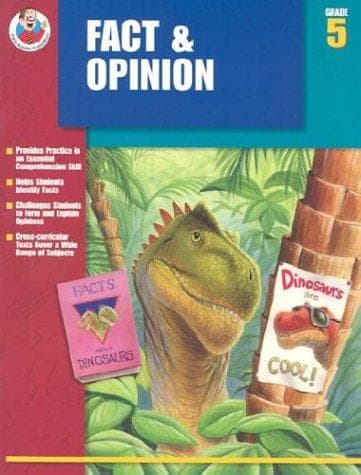 Tapa de Fact and Opinion, Grade 5