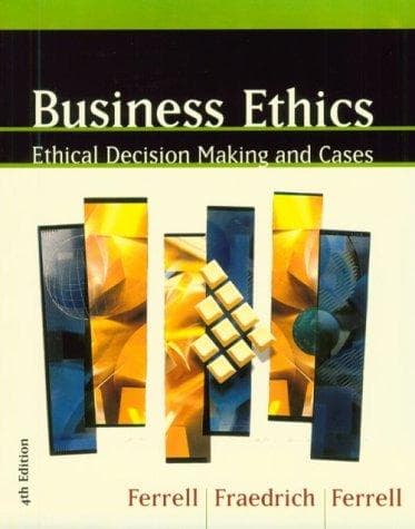 Tapa de Business ethics