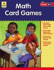 Tapa de Math Card Games, Grades K-1 (Ideal Math Card Games)