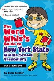 Tapa de The Word Whiz's Guide to New York Middle School Vocabulary