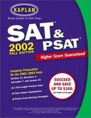 Tapa de Kaplan SAT & PSAT 2002 Fall Edition