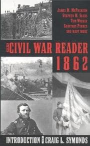 Tapa de The Civil War Reader 1862