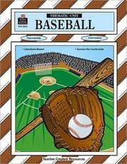 Tapa de Baseball Thematic Unit