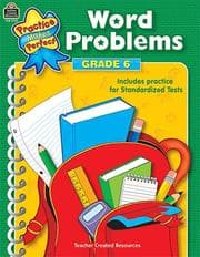 Tapa de Word Problems Grade 6