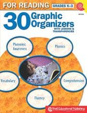Tapa de 30 Graphic Organizers for Reading Grade K-3