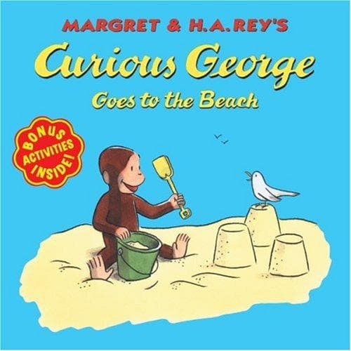 Tapa de Margret & H.A. Rey's Curious George goes to the beach