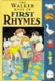 Tapa de The Walker Book of First Rhymes