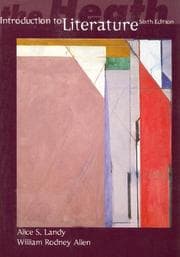 Tapa de Heath Introduction to Literature