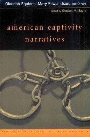 Tapa de American captivity narratives