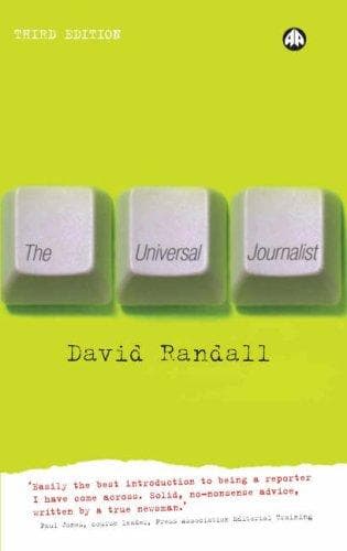 Tapa de The Universal Journalist - Third Edition