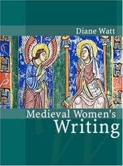 Tapa de Medieval Women's Writing