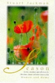 Tapa de A Word in Season