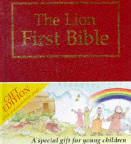 Tapa de Lion First Bible