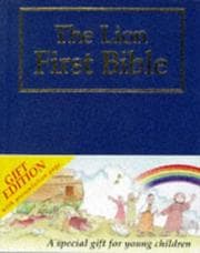 Tapa de Lion First Bible
