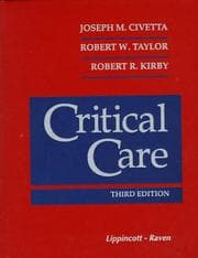 Tapa de Critical care