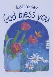 Tapa de Just to Say God Bless You (Novelty Midis)
