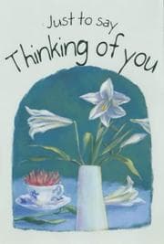 Tapa de Just to Say - Thinking of You