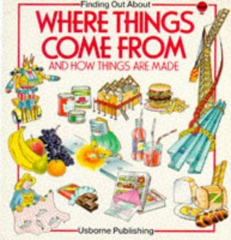 Tapa de Where Things Come from (Explainers)