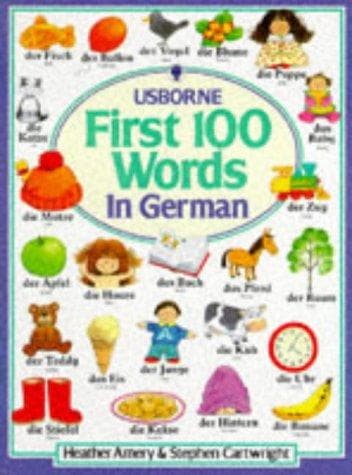 Tapa de First 100 Words in German