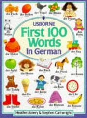 Tapa de First 100 Words in German