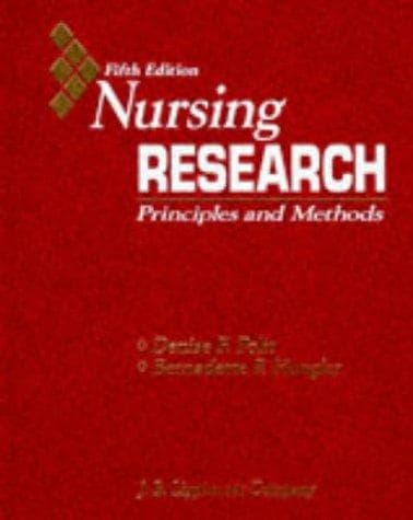Tapa de Nursing research