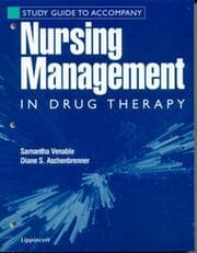 Tapa de Study Guide to Accompany Cleveland's Nursing Management in Drug Therapy