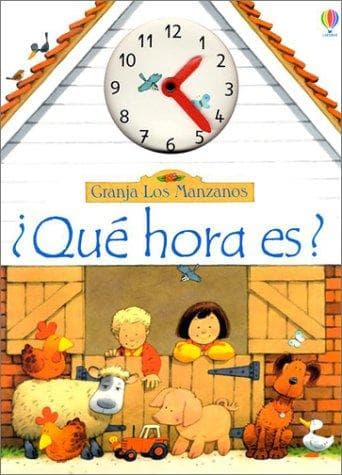 Tapa de Que Hora Es (Telling the Time)