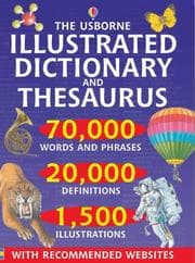Tapa de Illustrated Dictionary and Thesaurus (Usborne Illustrated Dictionary)