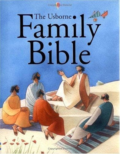 Tapa de Usborne Family Bible - Reduced-Format Edition (Usborne Bible Programme)