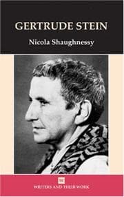 Tapa de Gertrude Stein