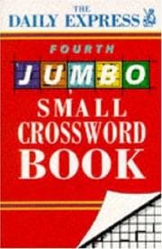 Tapa de The Daily Express Fourth Jumbo Small Crossword Book