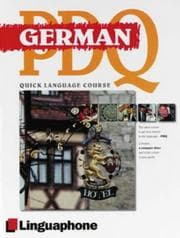 Tapa de German PDQ-Quick Comprehensive Course