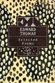 Tapa de Edward Thomas - Selected Poems