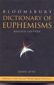 Tapa de Dictionary of Euphemisms (Bloomsbury Reference)